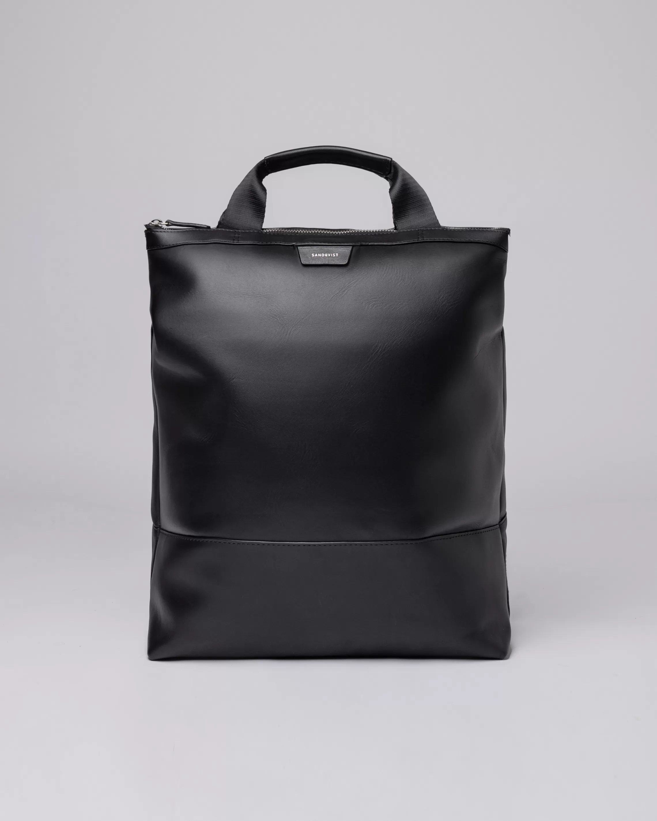 Sandqvist Beenie Leather Black> Sacs À Dos | Sacs Fourre-Tout